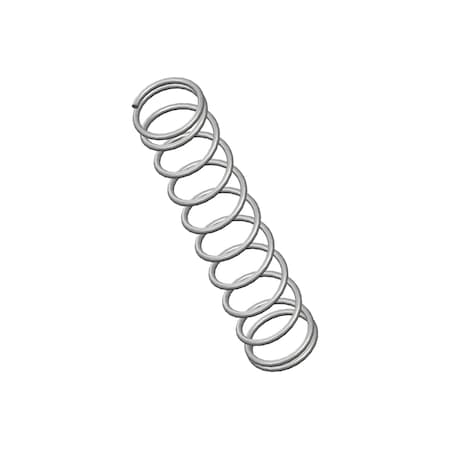 Compression Spring, O= .125, L= .63, W= .011 R